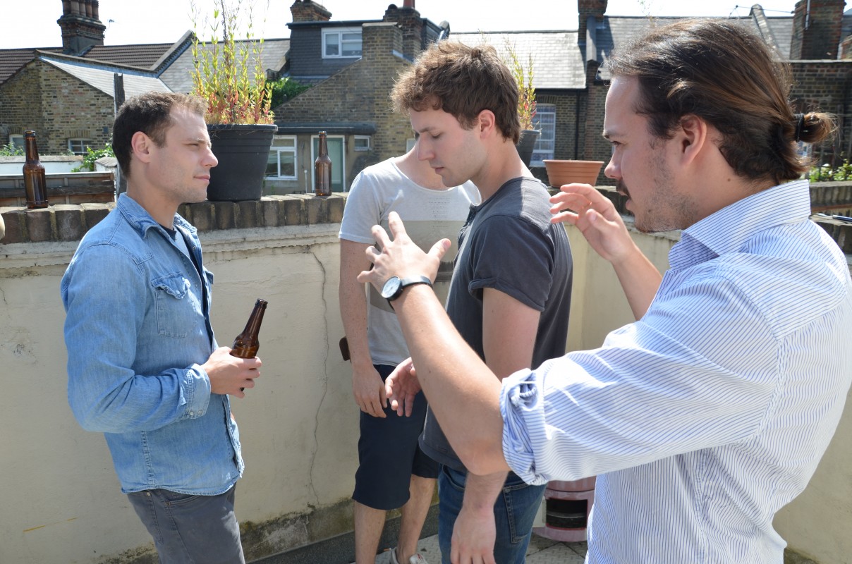 Day  19 - Oliver Nias directs the balcony scene